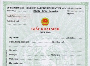 Xét nghiệm ADN làm giấy khai sinh - Nhập tịch